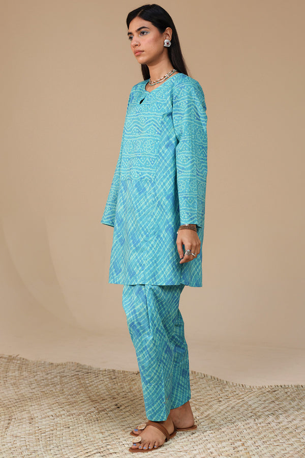 Soft Chunari Mukaish Set