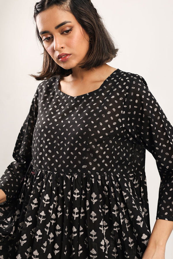 Indie Block Printed Dress