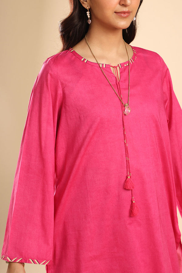 Zari Bloom Gharara Set