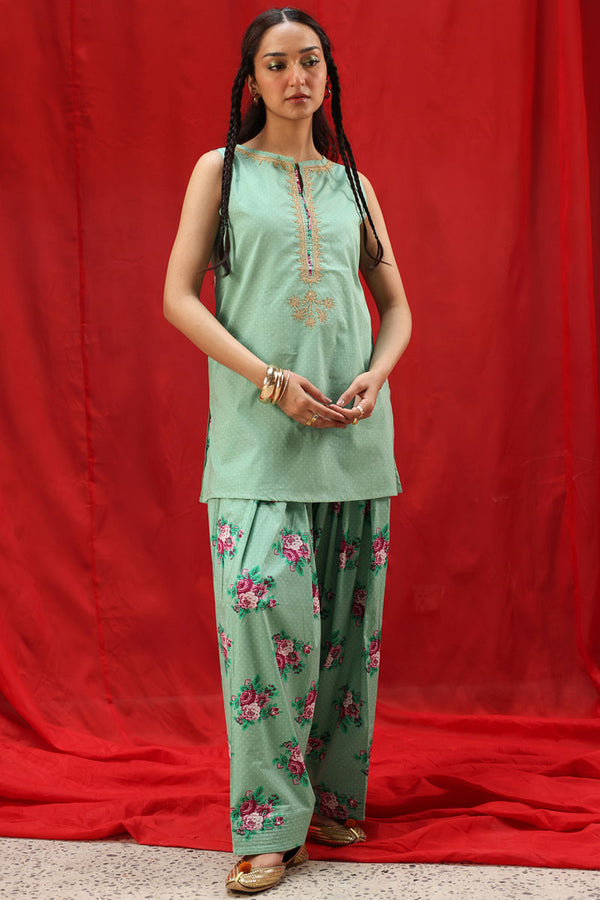 Retro Rose Printed Set