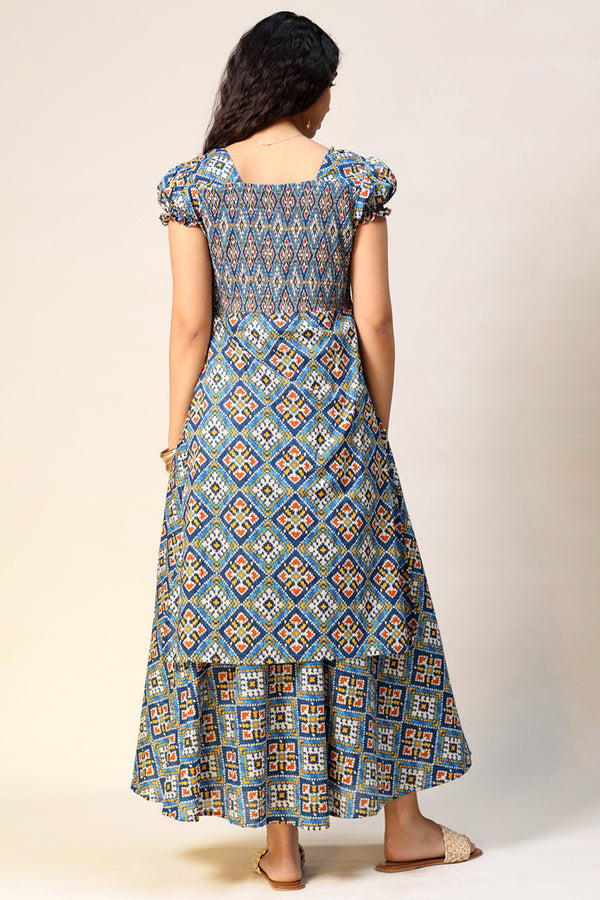 Patola Tales Smocked Dress