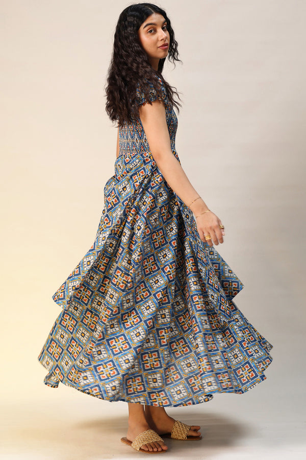 Patola Tales Smocked Dress