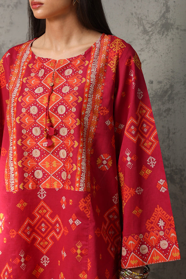 Phulkari Pop Skirt Set