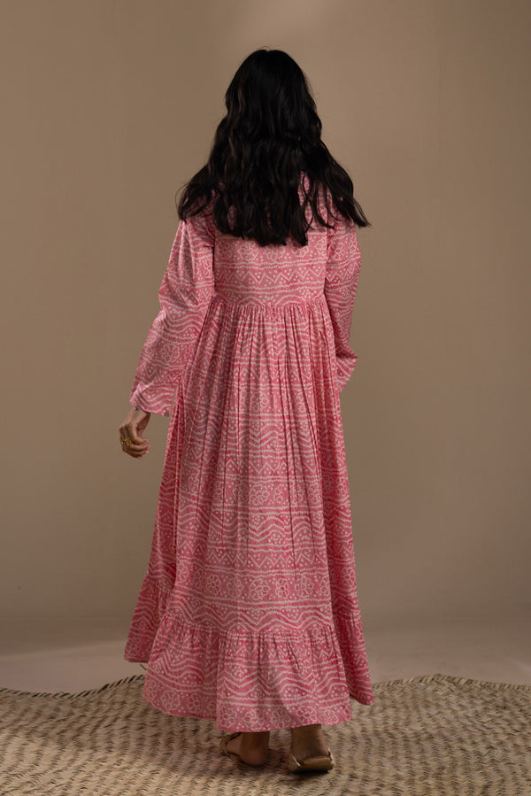 Chunari Charm Tiered Dress