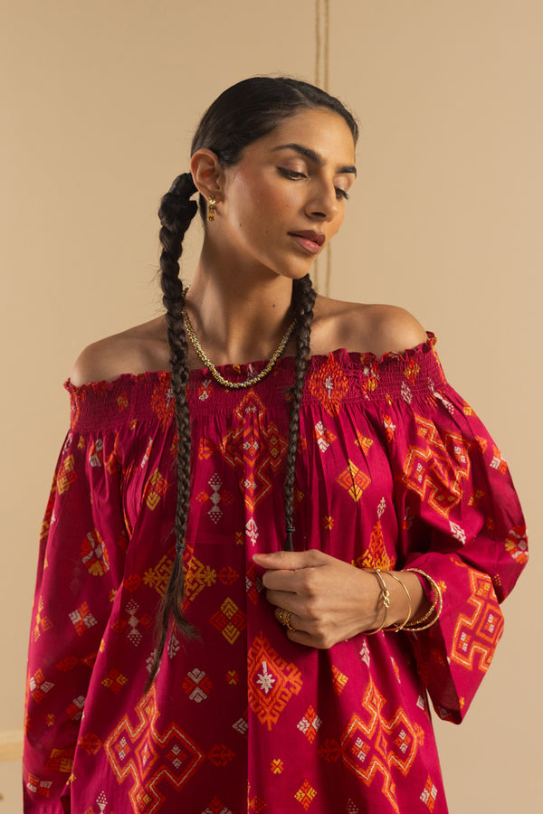 Dusky Mosaic Printed Set