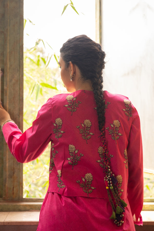 Zari Bloom 3-Piece Koti Set