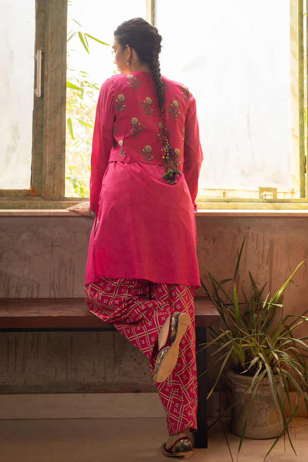 Zari Bloom 3-Piece Koti Set