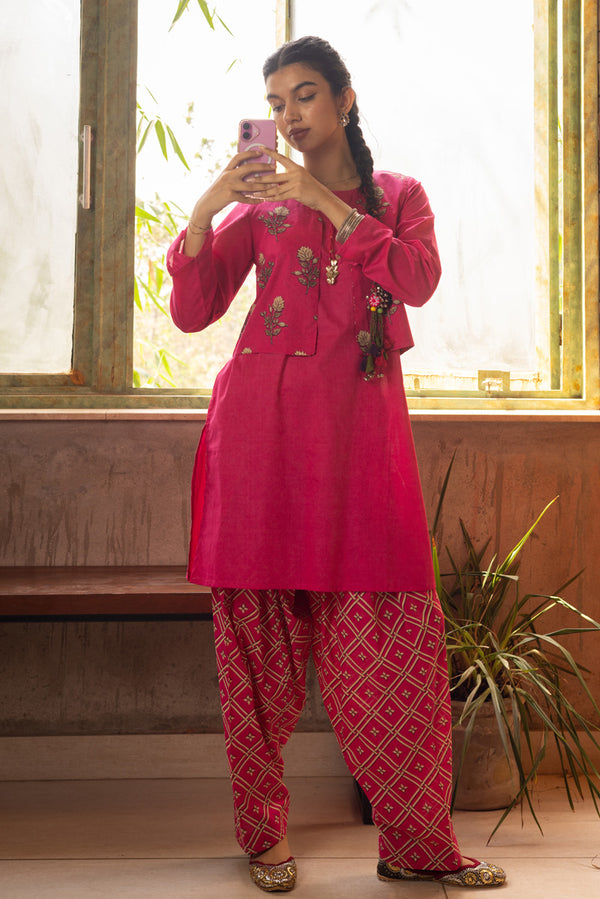 Zari Bloom 3-Piece Koti Set