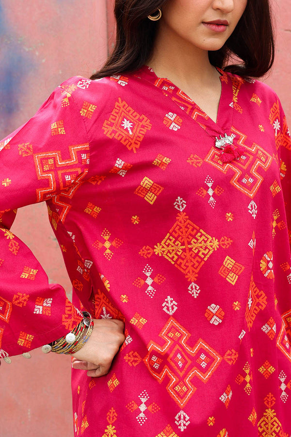 Phulkari Pop Tassel Set