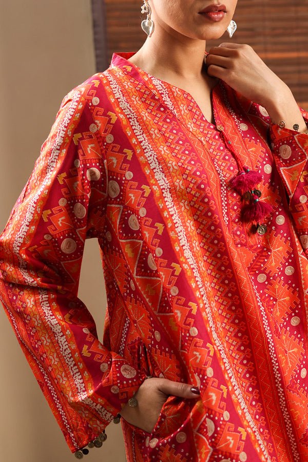 Phulkari Printed Set