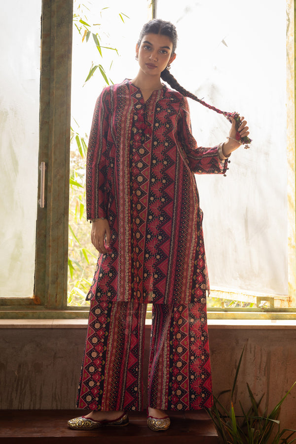 Phulkari Printed Set