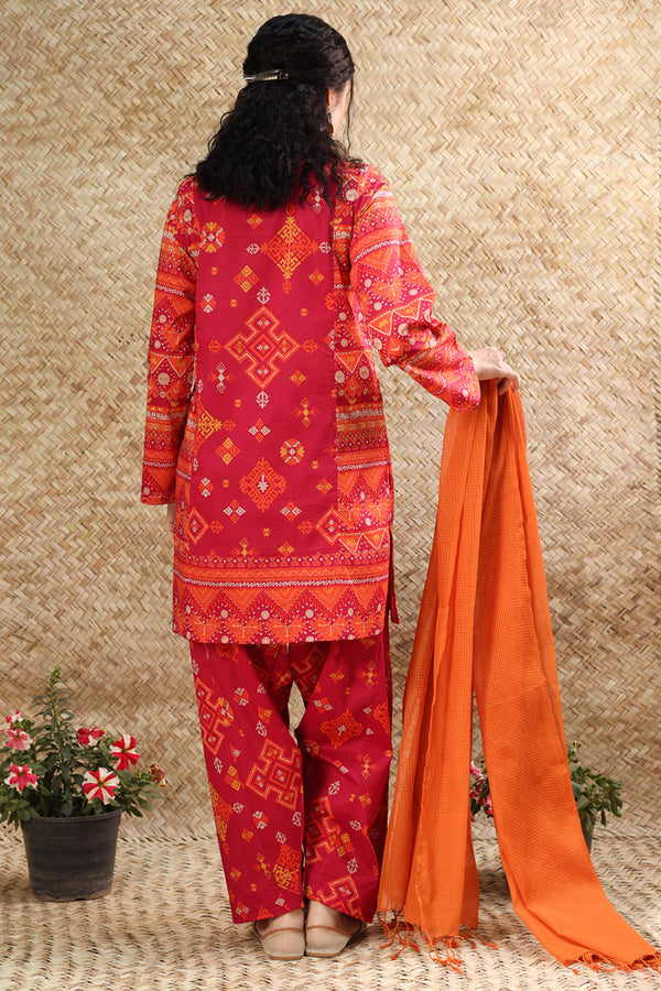 Phulkari Printed Set