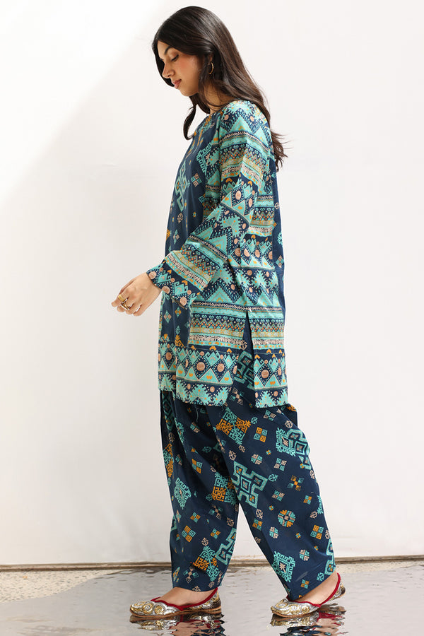 Phulkari Printed Set