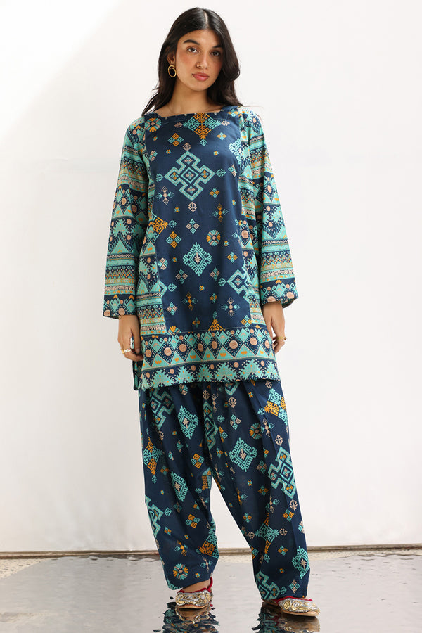 Phulkari Printed Set