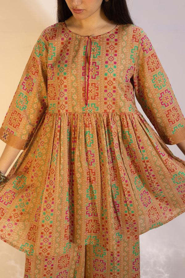 Stitch Mosaic Flared Set