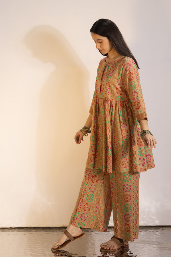 Stitch Mosaic Flared Set