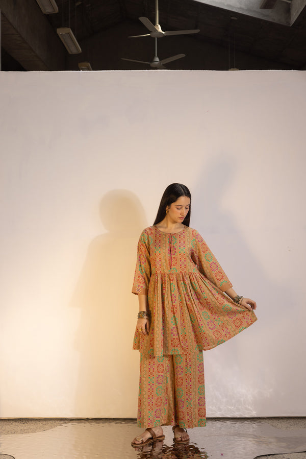 Stitch Mosaic Flared Set