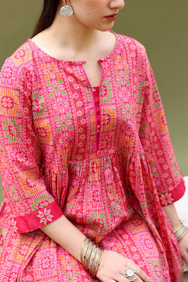 Stitch Mosaic Flared Set