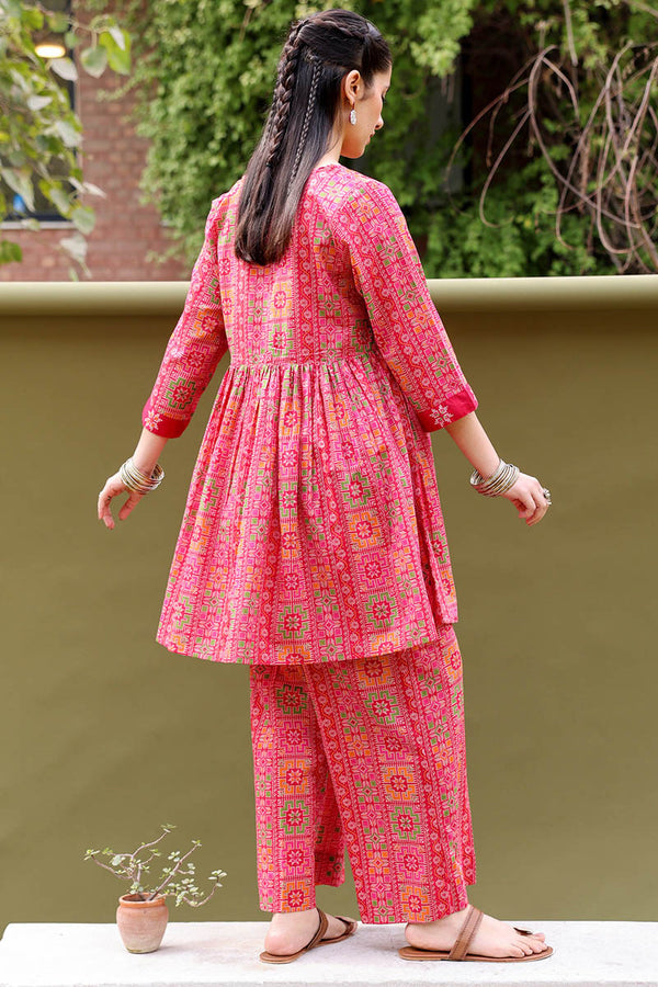 Stitch Mosaic Flared Set