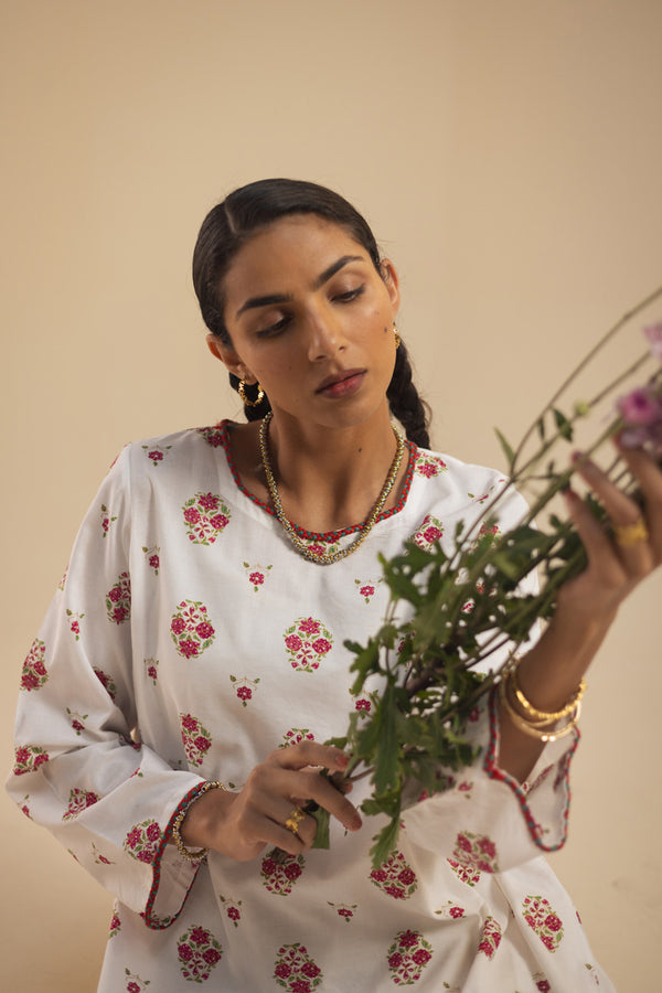 Meenakari Floral set