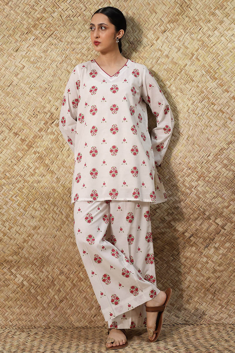 Meenakari Printed Set