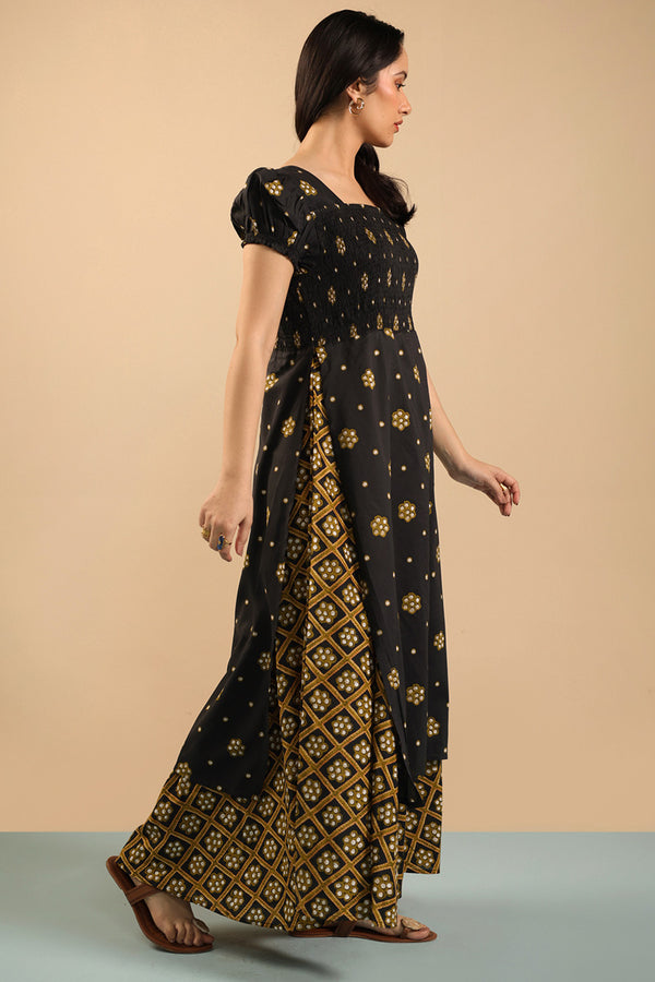 Sheehsakari Smocked Dress