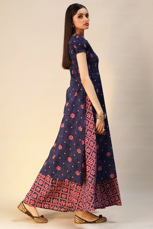 Sheehsakari Smocked Dress