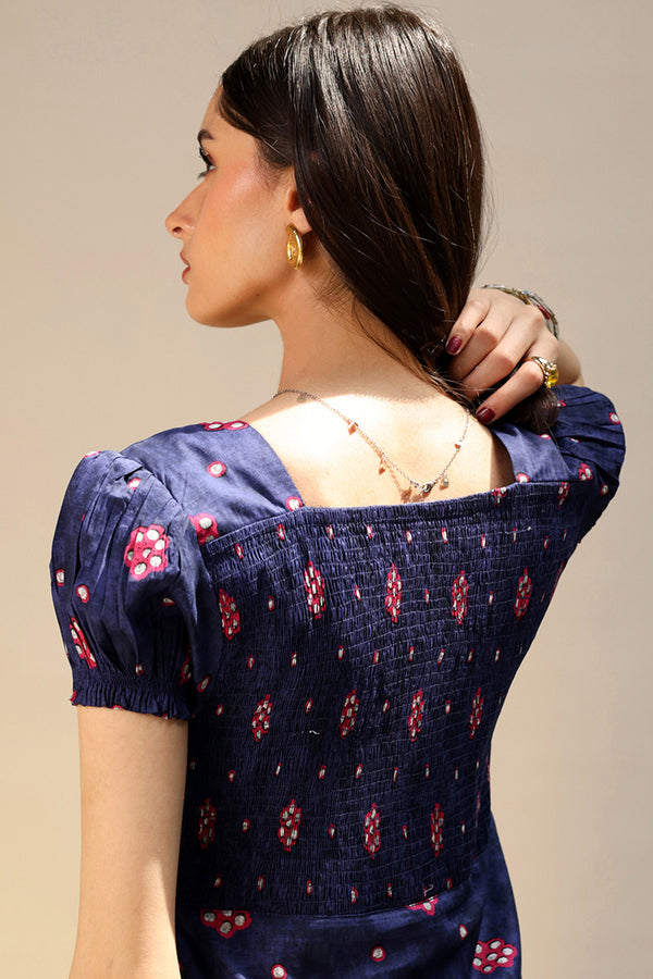 Sheehsakari Smocked Dress