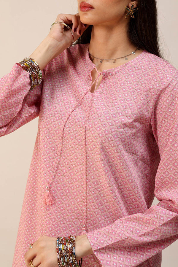 Shadow Stitch Gharara Set