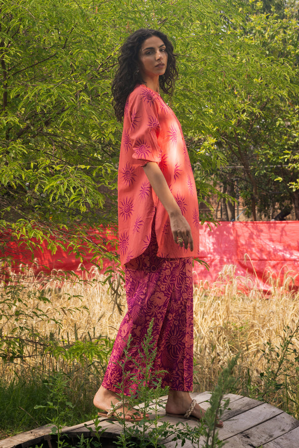 Sunbrust Printed Co-Ord Set