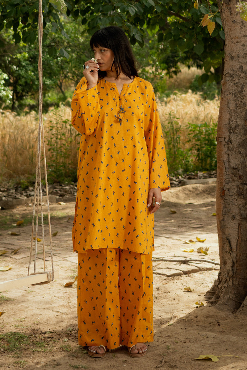 Indigo Chintz 2-Piece