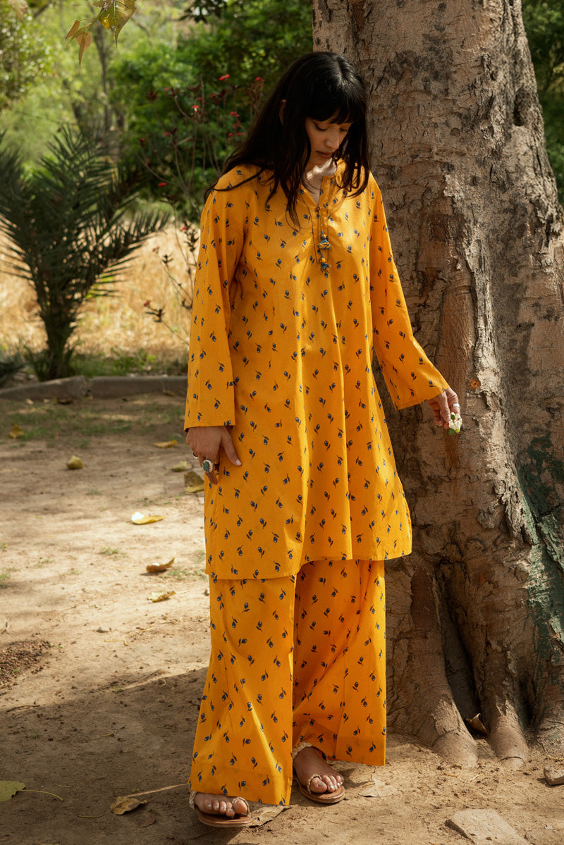 Indigo Chintz 2-Piece