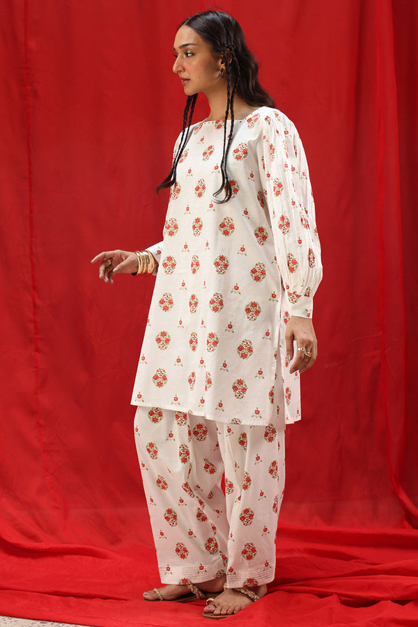 Meenakari Mukaish Set