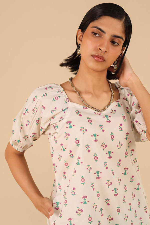 Printed Shabnam Farshi Set