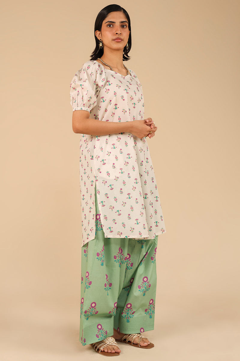 Printed Shabnam Farshi Set