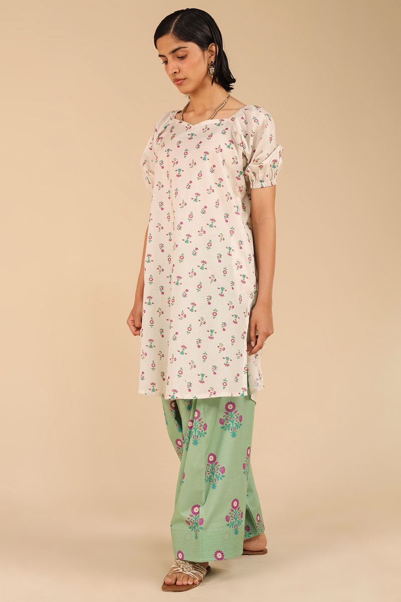 Printed Shabnam Farshi Set