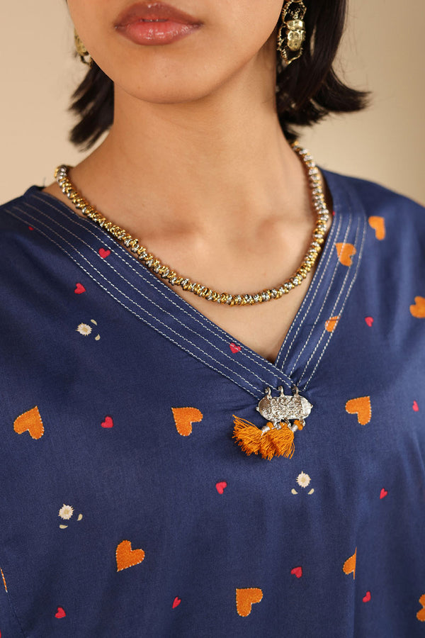 Gulrukh Heart Printed Set