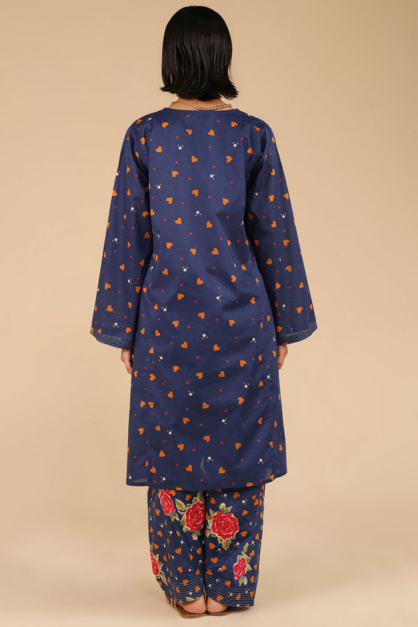 Gulrukh Heart Printed Set