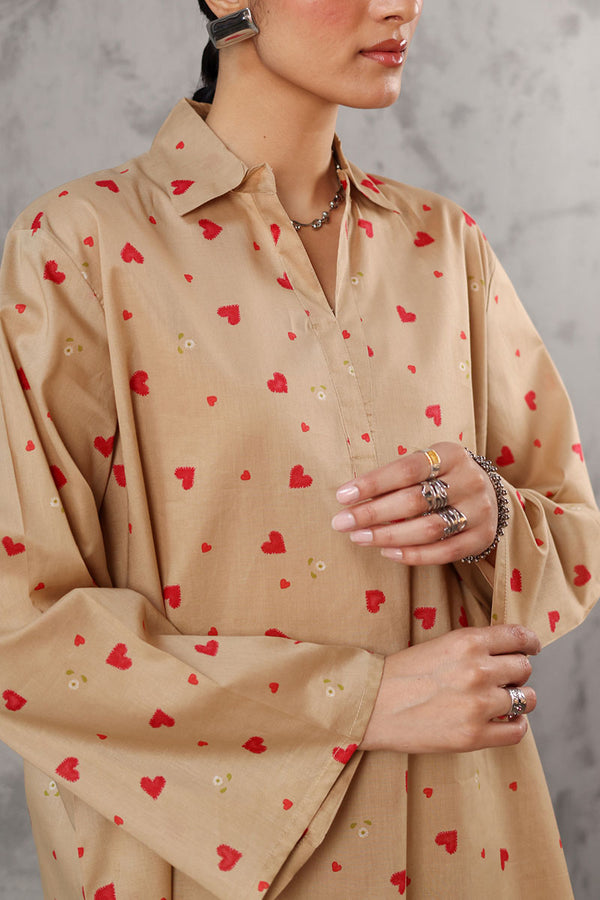 Gulrukh Heart Printed Set