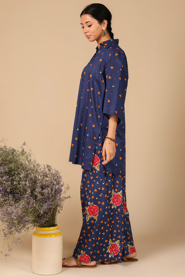 Gulrukh Heart Printed Set