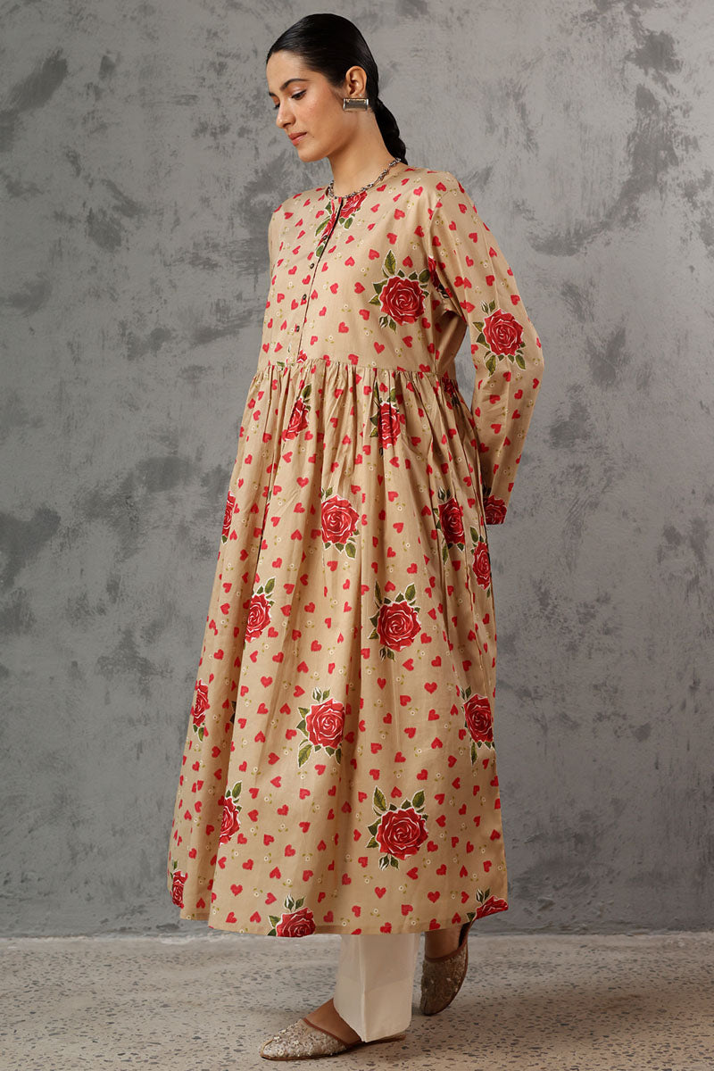Gulrukh Printed Dress