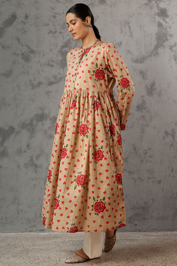 Gulrukh Printed Dress