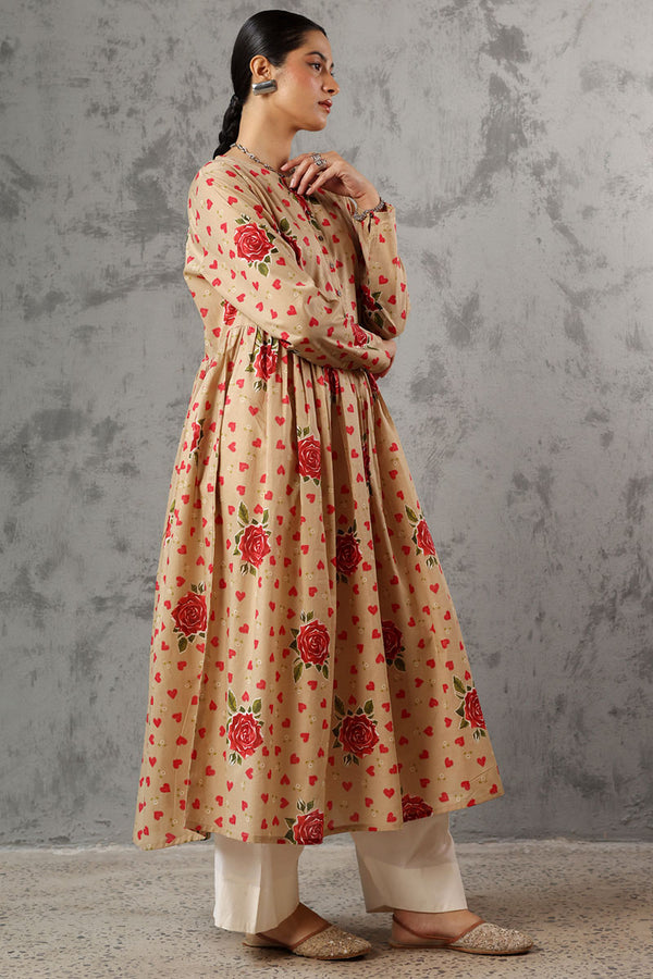 Gulrukh Printed Dress