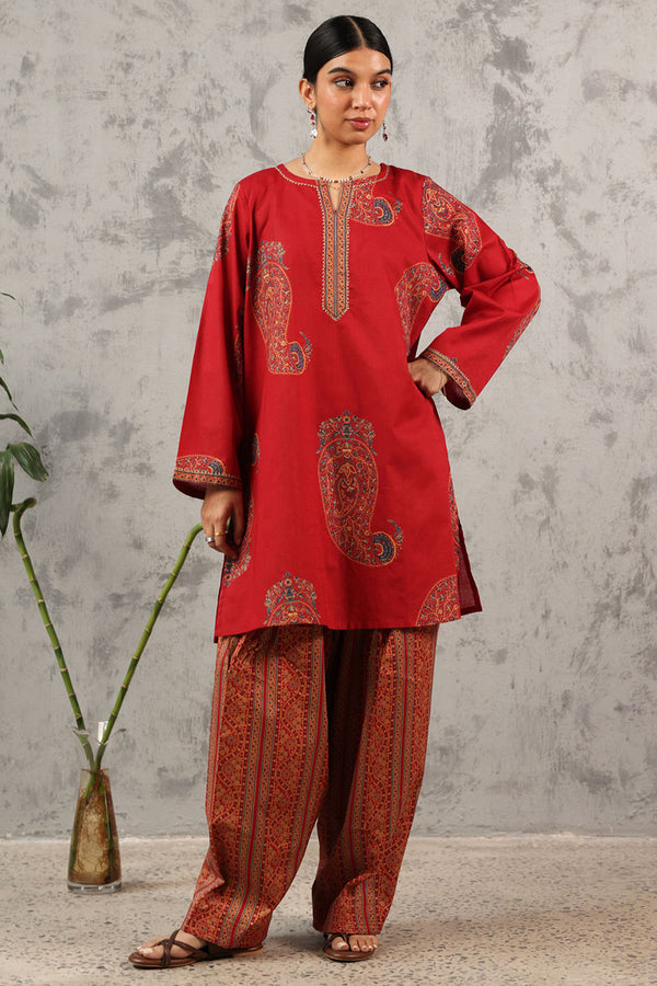Printed Chaman Duo-Set