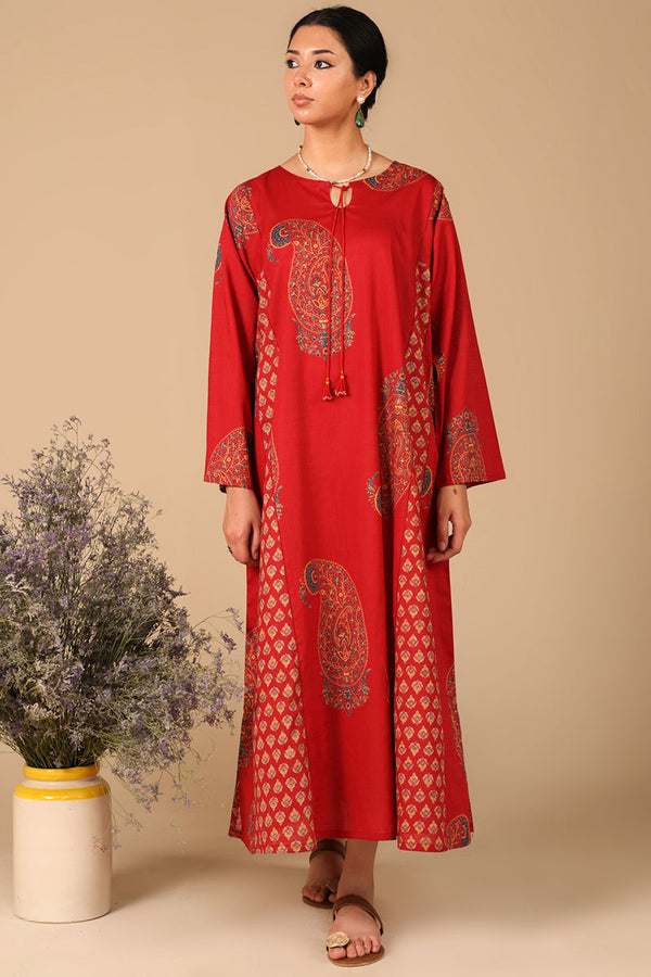 Paisley Printed kaftan