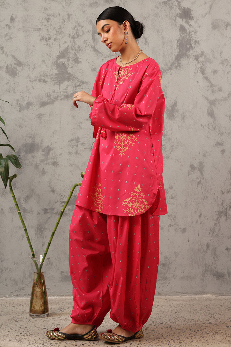 Gilded Mukesh Co-Ord Set