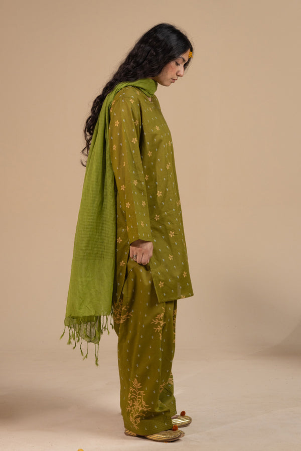 Printed Mukesh Muse Set