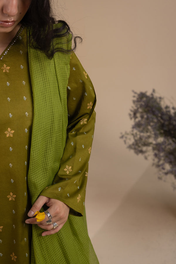 Printed Mukesh Muse Set