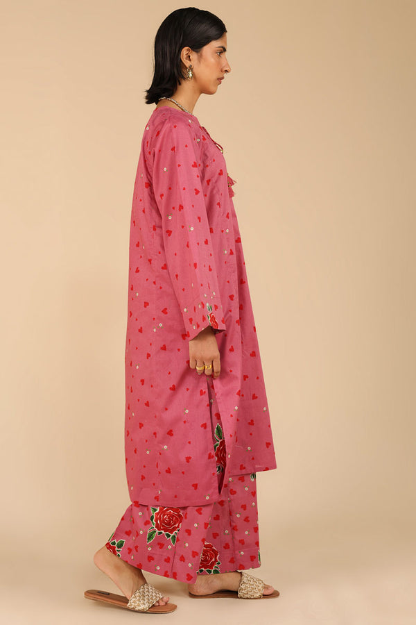 Gulrukh Tasseled Set
