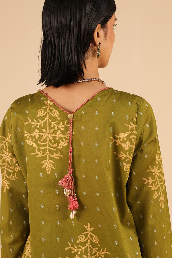 Printed Mukesh Muse Set